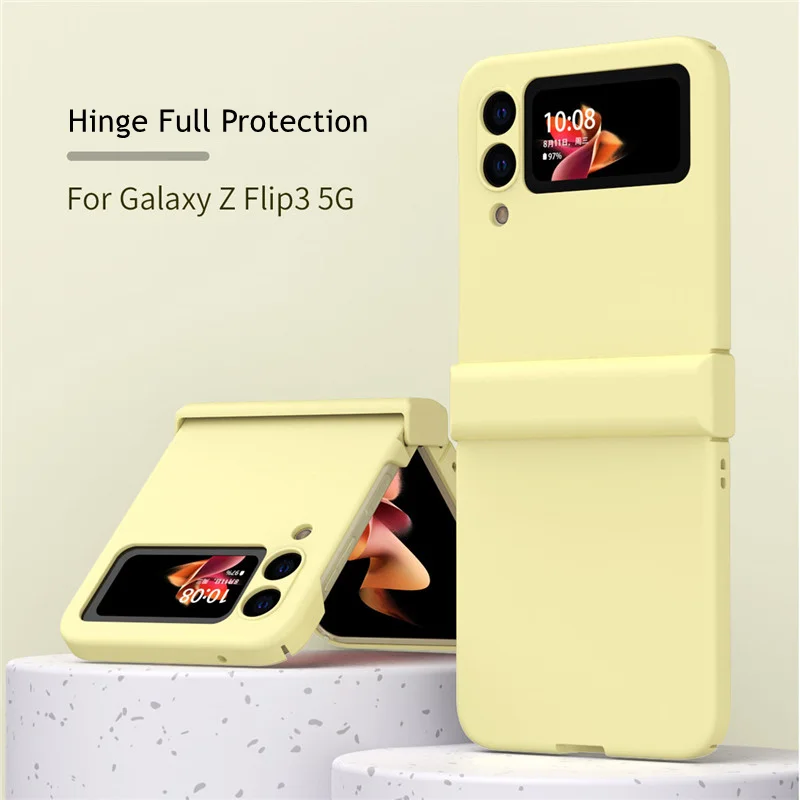 Hinge Full Protection Case for Samsung Galaxy Z Flip 3 5G Case Candy Color Hard PC Phone Cover
Hinge Full Protection Case for Samsung Galaxy Z Flip 3 5G Case Candy Color Hard PC Phone Cover