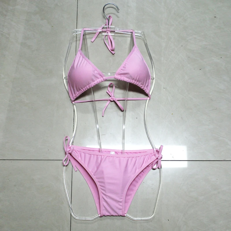 Promotion Cheap Bikini 2021 Removable Pad Sexy Swimwear Ladies Bikini Thong Mature Women Adjustable Strappy Dropshipping
Promotion Cheap Bikini 2021 Removable Pad Sexy Swimwear Ladies Bikini Thong Mature Women Adjustable Strappy Dropshipping