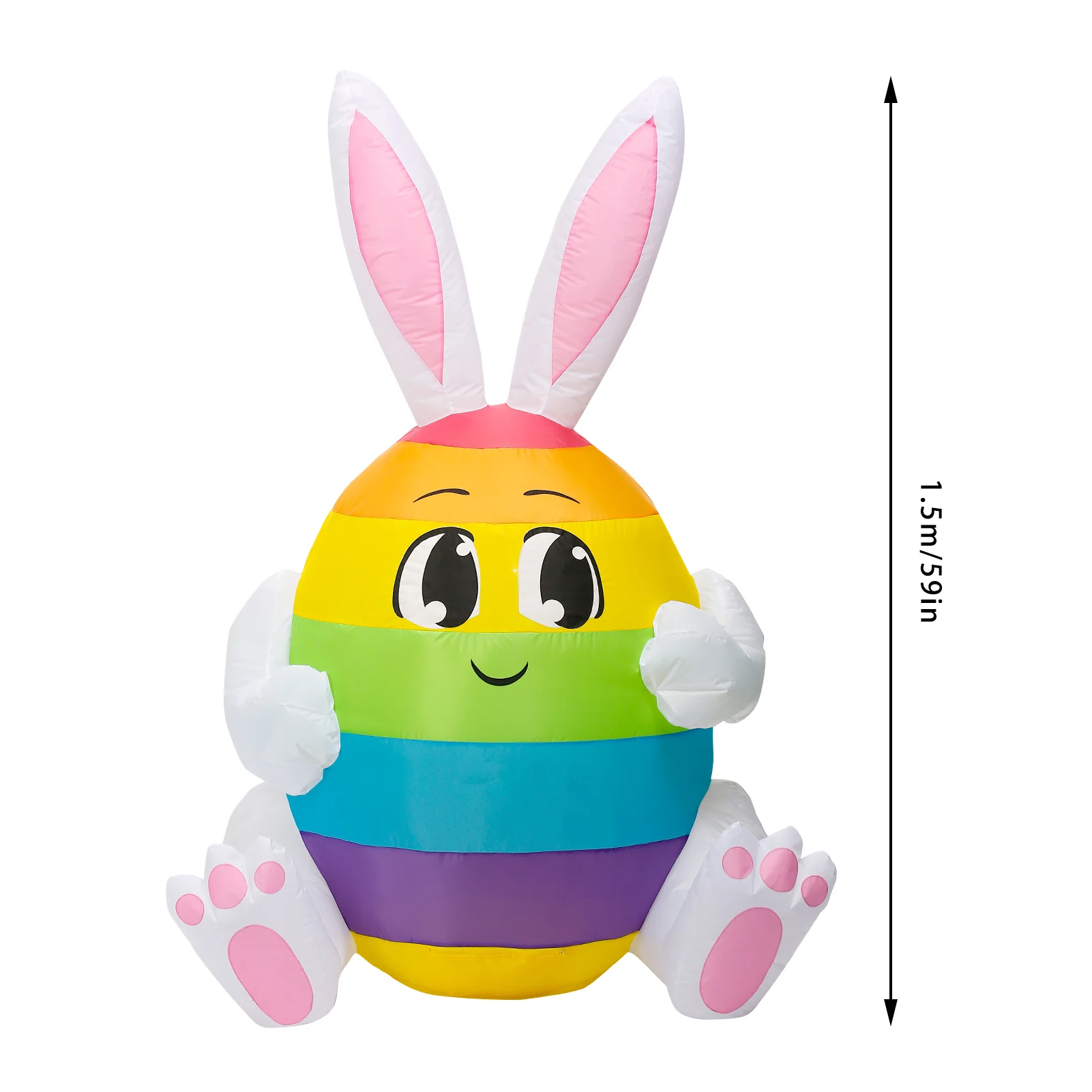 1.5m Easter Inflatable Rabbit With Led Light Eggs Bunny Luminous Inflatable Air Model Indoor Outdoor Party Home Decoration
1.5m Easter Inflatable Rabbit With Led Light Eggs Bunny Luminous Inflatable Air Model Indoor Outdoor Party Home Decoration