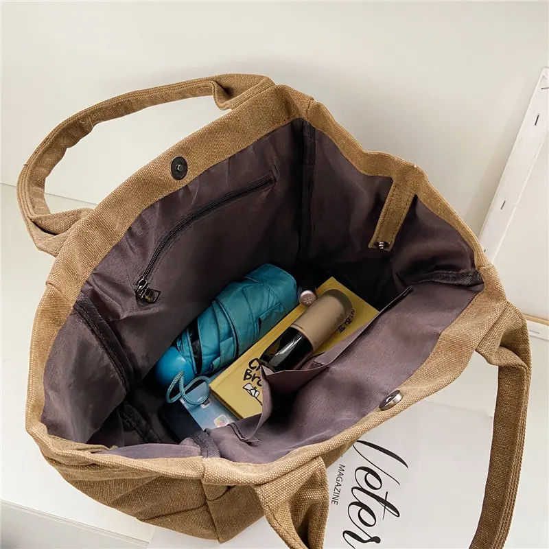Bags for Women New Handbags Female Shoulder Bag Canvas Casual Tote Shopping Bag Tote Bags for Ladies Designer Bags
Bags for Women New Handbags Female Shoulder Bag Canvas Casual Tote Shopping Bag Tote Bags for Ladies Designer Bags