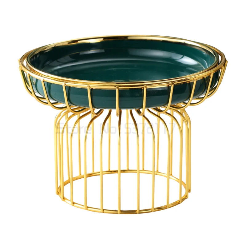 High Foot Metal Fruit Plate Round Ceramics Dessert Cake Stand with Partition Home Use Multi Grid Dried Fruit Snack Tray Wobble
High Foot Metal Fruit Plate Round Ceramics Dessert Cake Stand with Partition Home Use Multi Grid Dried Fruit Snack Tray Wobble