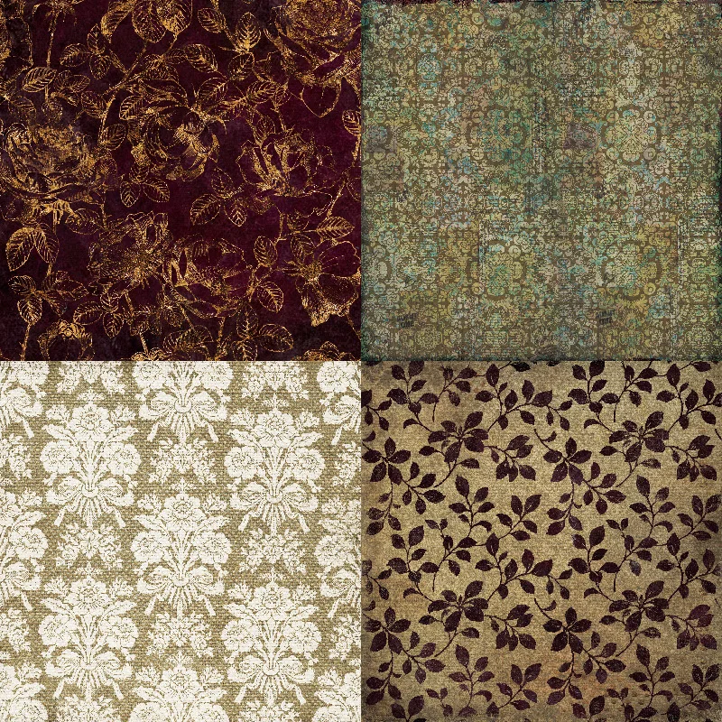 Vintage Leaves patterned Paper Pad for DIY Scrapbooking Paper pack Handmade Paper Craft 6"X6" Background Pad Card Photo Album
Vintage Leaves patterned Paper Pad for DIY Scrapbooking Paper pack Handmade Paper Craft 6"X6" Background Pad Card Photo Album