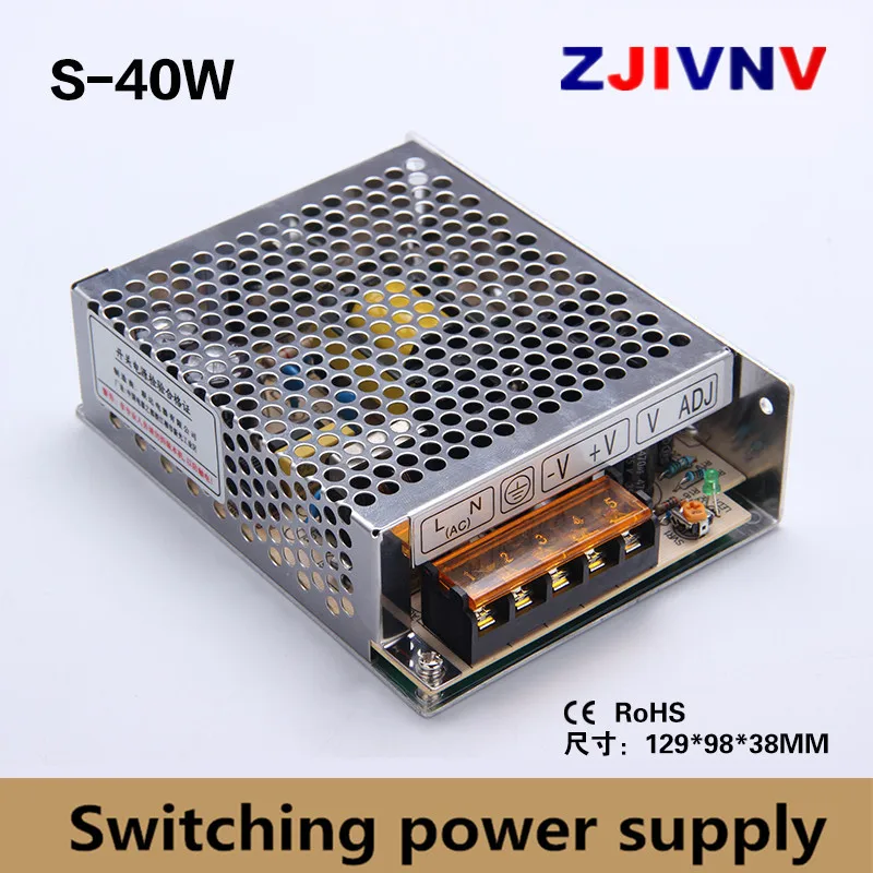 40W led Switching power supply led driver 12V/15V/24V,Aluminum AC 110V 220V to 12V/15V/24V lighting transformer for led lights
40W led Switching power supply led driver 12V/15V/24V,Aluminum AC 110V 220V to 12V/15V/24V lighting transformer for led lights