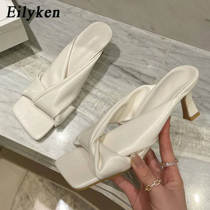 Eilyken/модные брендовые плиссированные шлепанцы с открытым носком; Женские пляжные шлепанцы на низком каблуке; Летние уличные сандалии; Женск...
Eilyken/модные брендовые плиссированные шлепанцы с открытым носком; Женские пляжные шлепанцы на низком каблуке; Летние уличные сандалии; Женск...