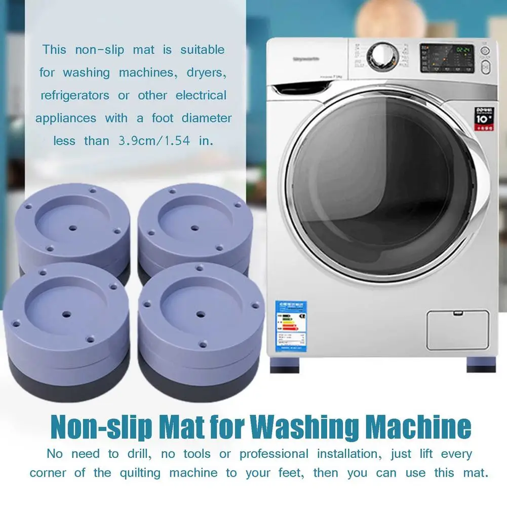 Anti-slip And Noise-reducing Washing Machine Feet Non-slip Mats Refrigerator Dryer Anti-vibration pad Kitchen Bathroom Fixed Mat
Anti-slip And Noise-reducing Washing Machine Feet Non-slip Mats Refrigerator Dryer Anti-vibration pad Kitchen Bathroom Fixed Mat