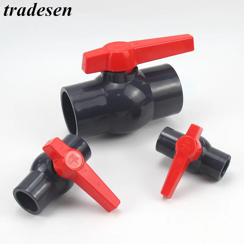1Pcs Dark Gray PVC Ball Valves Water Pipe Connector Fittings Water Irrigation System Drainage Tube Quick Valve Aquarium Switch 
1Pcs Dark Gray PVC Ball Valves Water Pipe Connector Fittings Water Irrigation System Drainage Tube Quick Valve Aquarium Switch