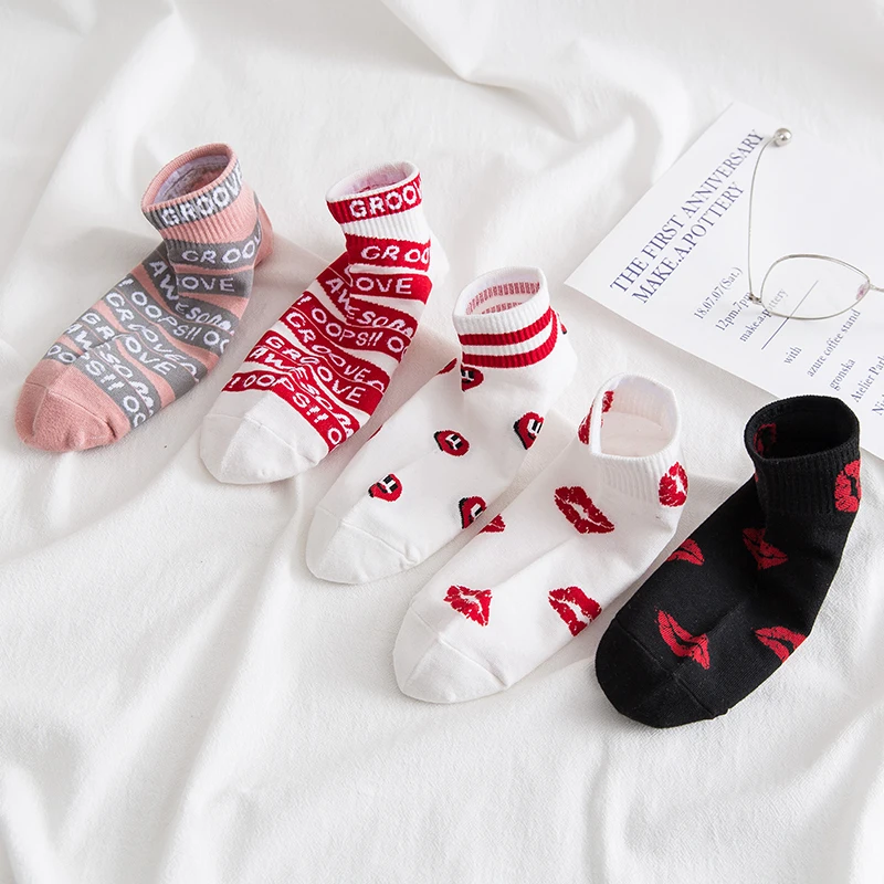 No-show Socks Female Pure Cotton Socks Female Low Top Tube All Seasons Four Seasons Students' Socks Ins-Music of the Tide
No-show Socks Female Pure Cotton Socks Female Low Top Tube All Seasons Four Seasons Students' Socks Ins-Music of the Tide