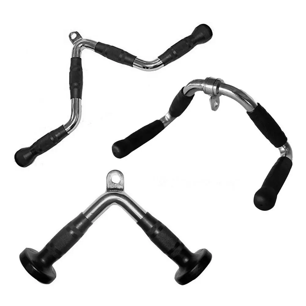 Triceps Fitness Bar Comfortable V Shaped Exercise Rod for Gym Home Pull Down Fitness rod Machine Accessories
Triceps Fitness Bar Comfortable V Shaped Exercise Rod for Gym Home Pull Down Fitness rod Machine Accessories