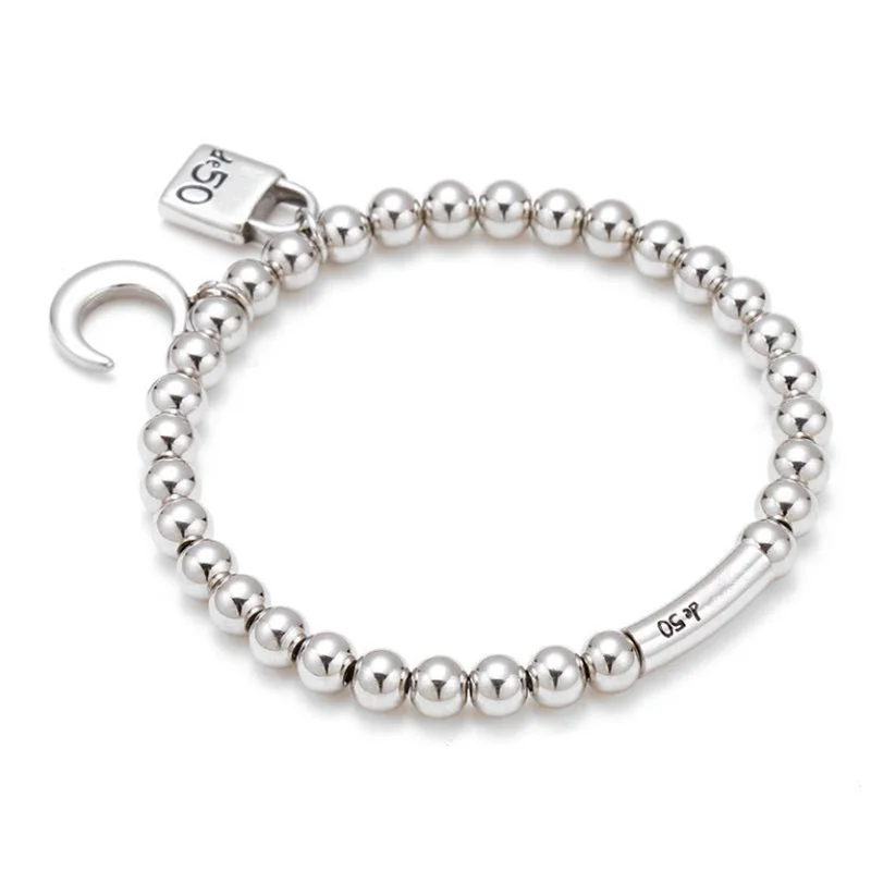 Brand Fashion Stainless Steel Simple Coffee Bean Chain Pick Letter Lock Charm Man Woman Pig Nose Bracelet UNO Jewelry
Brand Fashion Stainless Steel Simple Coffee Bean Chain Pick Letter Lock Charm Man Woman Pig Nose Bracelet UNO Jewelry