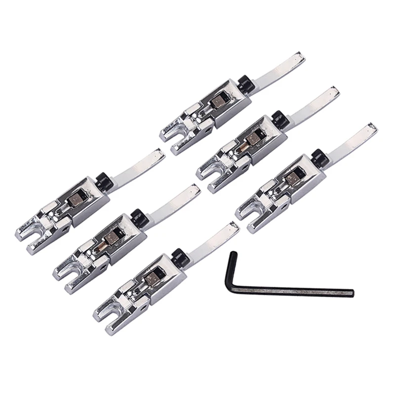 6 Pcs Guitar Bridge String Saddles Tremolo Bridge Locked String Saddle For Electric Guitar Accessories
6 Pcs Guitar Bridge String Saddles Tremolo Bridge Locked String Saddle For Electric Guitar Accessories