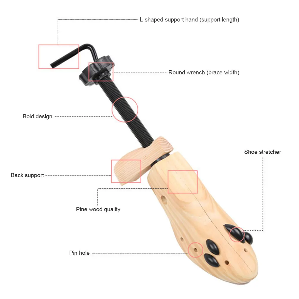 Women Men Boots Expander Rack Bunion Adjustable Two Way High Heels Keeper Holder Anti Wrinkle Shoe Stretcher Wooden Shaper
Women Men Boots Expander Rack Bunion Adjustable Two Way High Heels Keeper Holder Anti Wrinkle Shoe Stretcher Wooden Shaper