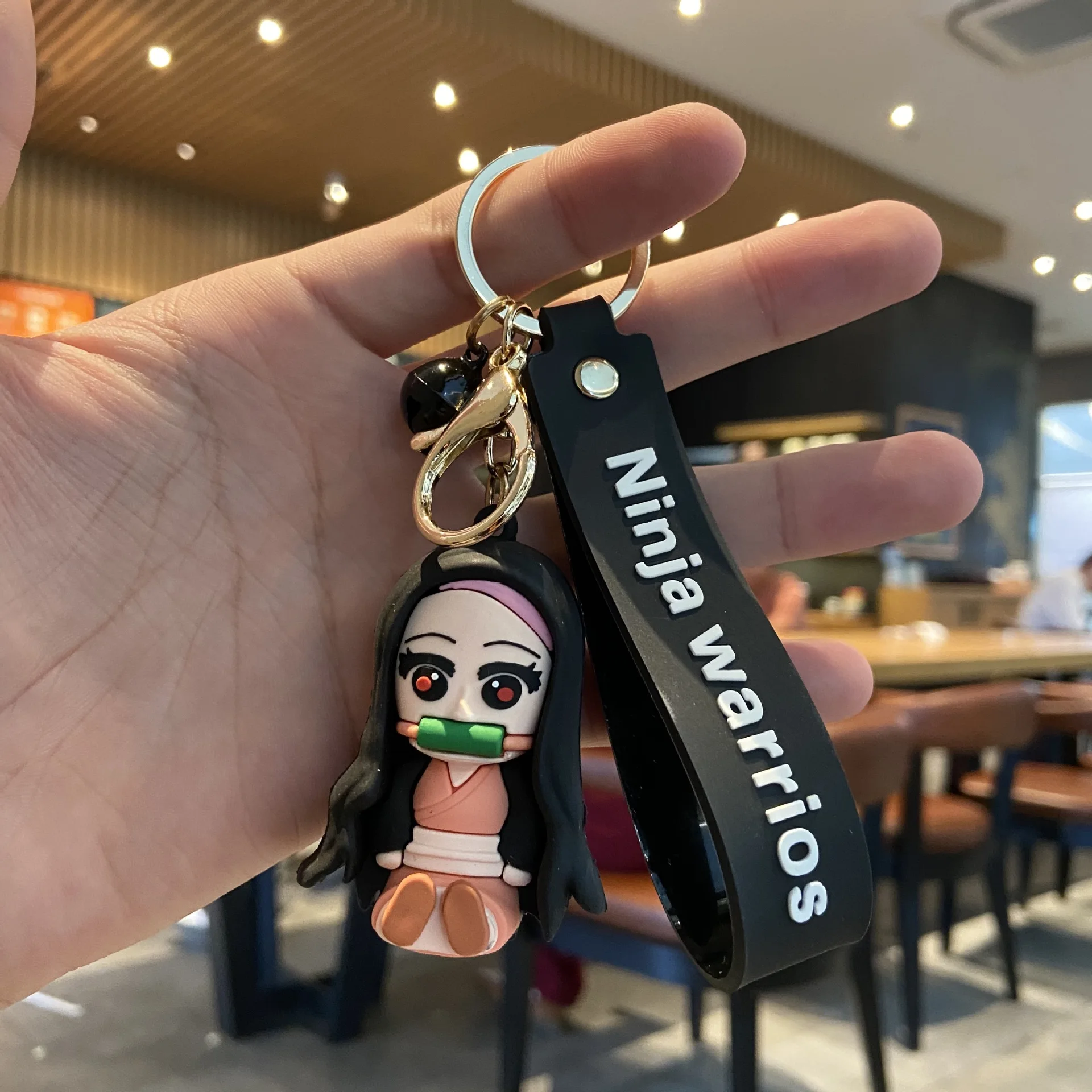 15cm Cartoon Character Kamado Tanjirou PVC Material 3D Stereo Cute Doll Bag Pendant Accessories Key Chain Bag Pendant Gift
15cm Cartoon Character Kamado Tanjirou PVC Material 3D Stereo Cute Doll Bag Pendant Accessories Key Chain Bag Pendant Gift