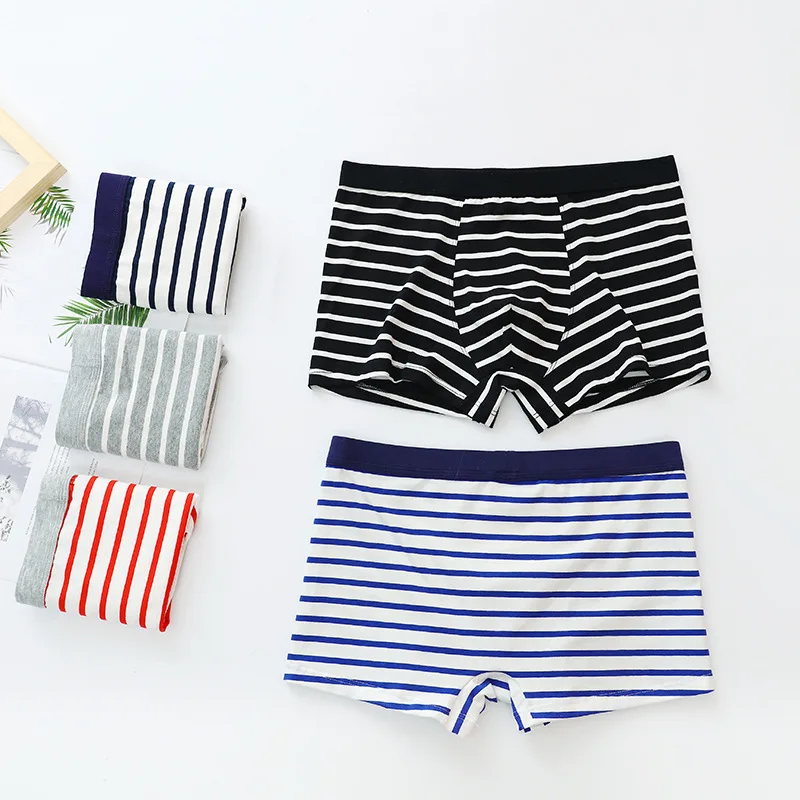 Men's Underwear Cotton Striped Men's Underwear Sexy Mid-waist Breathable Comfortable Personality Boxer Shorts Panties
Men's Underwear Cotton Striped Men's Underwear Sexy Mid-waist Breathable Comfortable Personality Boxer Shorts Panties