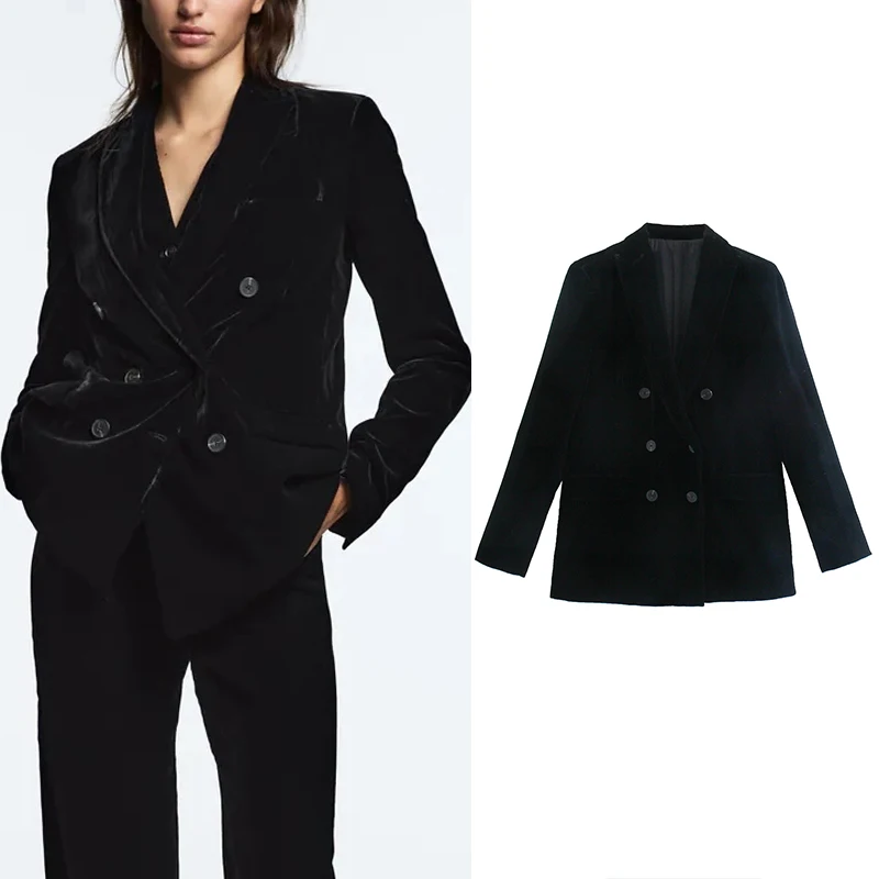 Женский бархатный блейзер, модный винтажный двубортный Блейзер, верхняя одежда, LY9668, Осень-зима 2021
Женский бархатный блейзер, модный винтажный двубортный Блейзер, верхняя одежда, LY9668, Осень-зима 2021