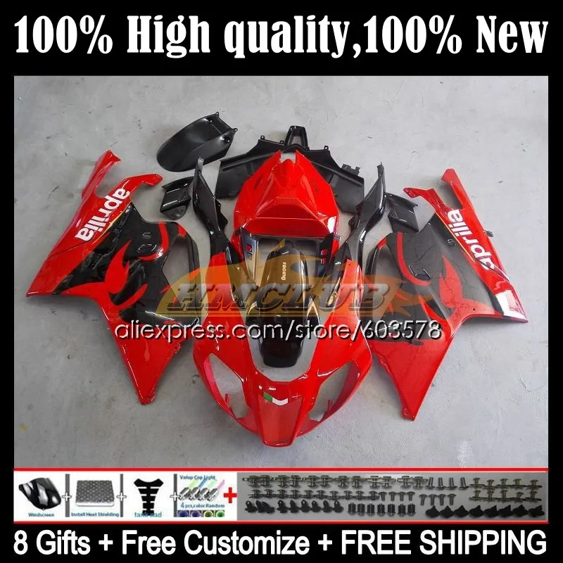 Bodys Kit For Aprilia Mille RSV 1000 R RR RSV1000RR 53CL.4 RSV1000R 1000R 2004 2005 2006 RSV1000 04 05 06 Fairing Factory red
Bodys Kit For Aprilia Mille RSV 1000 R RR RSV1000RR 53CL.4 RSV1000R 1000R 2004 2005 2006 RSV1000 04 05 06 Fairing Factory red