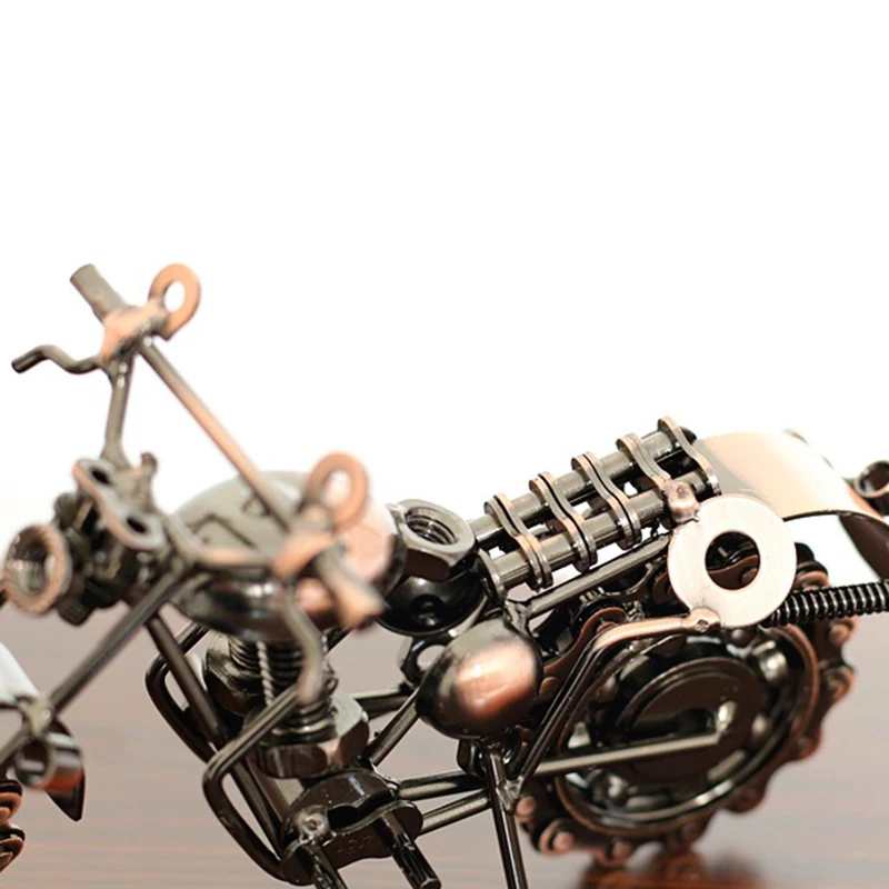 Retro Iron Handmade Motorcycle Model Decoration Study Office Living Room Decoration Home Decoration Accessories Birthday Gift
Retro Iron Handmade Motorcycle Model Decoration Study Office Living Room Decoration Home Decoration Accessories Birthday Gift
