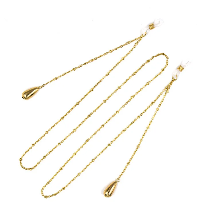 Eye Chain Jewelry Fashion Simple Beads Water Drops Glasses Chain Hanging Neck Slip Glasses Strap Glasses Accessories for Women
Eye Chain Jewelry Fashion Simple Beads Water Drops Glasses Chain Hanging Neck Slip Glasses Strap Glasses Accessories for Women