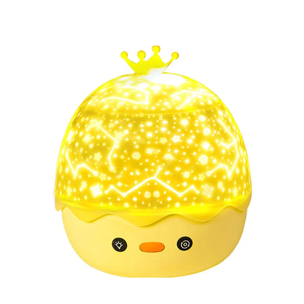 Creative Crown Duck Sky Projector Music Box With 6 Kinds Of Dream Projection Room Bright Lighting Night Light
Creative Crown Duck Sky Projector Music Box With 6 Kinds Of Dream Projection Room Bright Lighting Night Light