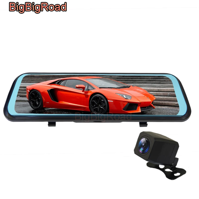 BigBigRoad Car DVR Dash Camera Stream RearView Mirror IPS Screen For Hyundai H-1 Santa Fe i10 Azera Equus Genesis G90 G80 G70
BigBigRoad Car DVR Dash Camera Stream RearView Mirror IPS Screen For Hyundai H-1 Santa Fe i10 Azera Equus Genesis G90 G80 G70