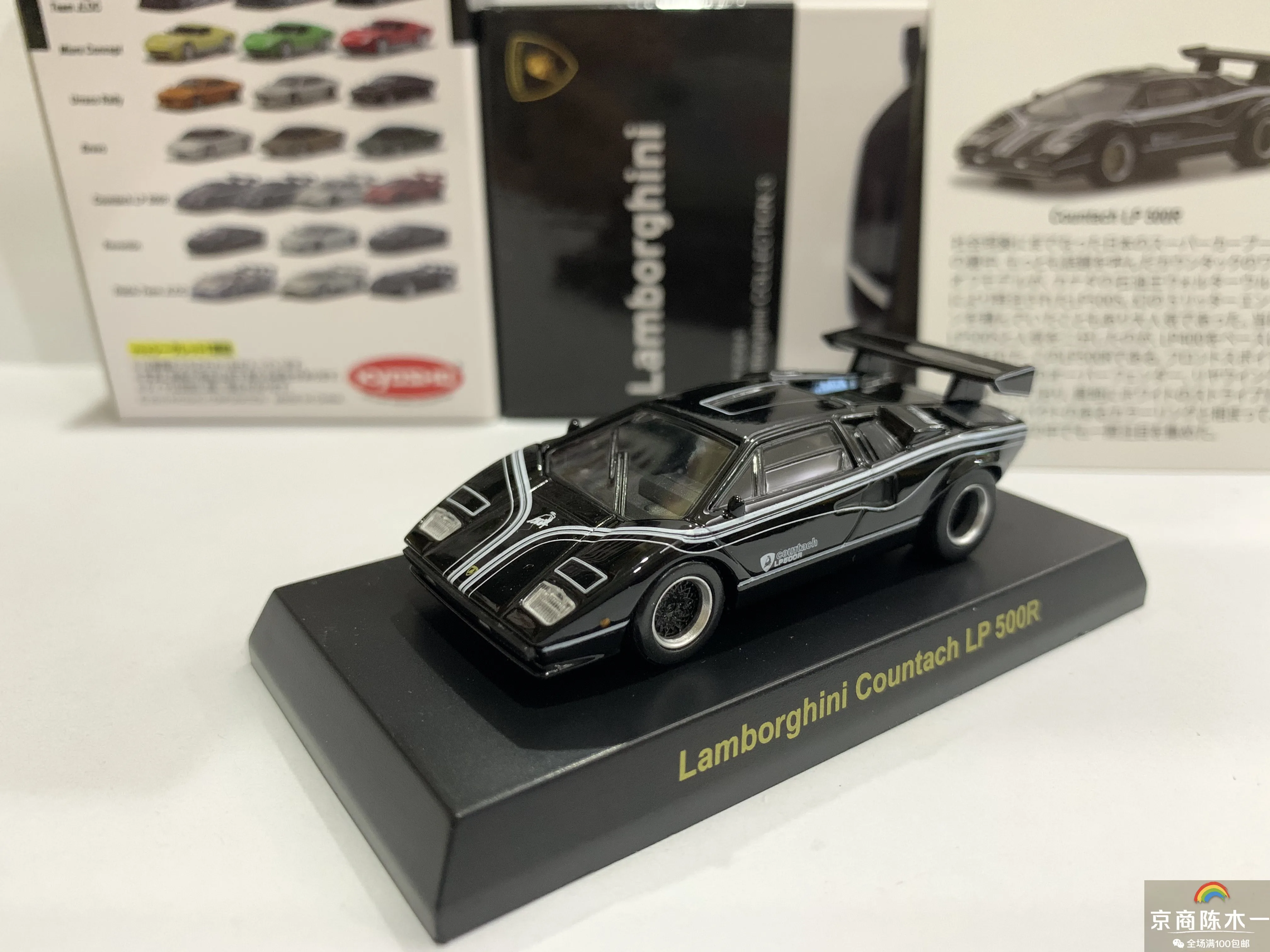 Коллекция игрушечных моделей автомобилей из литого сплава 1 / 64 Kyosho Lamborghini Countach LP 500R
Коллекция игрушечных моделей автомобилей из литого сплава 1 / 64 Kyosho Lamborghini Countach LP 500R