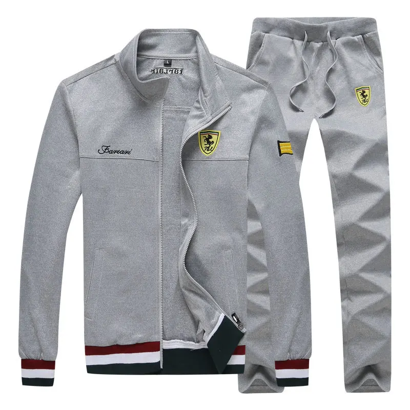 Men Tracksuit Set Polyester Sweatshirt Spring Sporting Fleece Jacket + Pants Casual Men's Sports Suit Men's Sportswear 4XL
Men Tracksuit Set Polyester Sweatshirt Spring Sporting Fleece Jacket + Pants Casual Men's Sports Suit Men's Sportswear 4XL