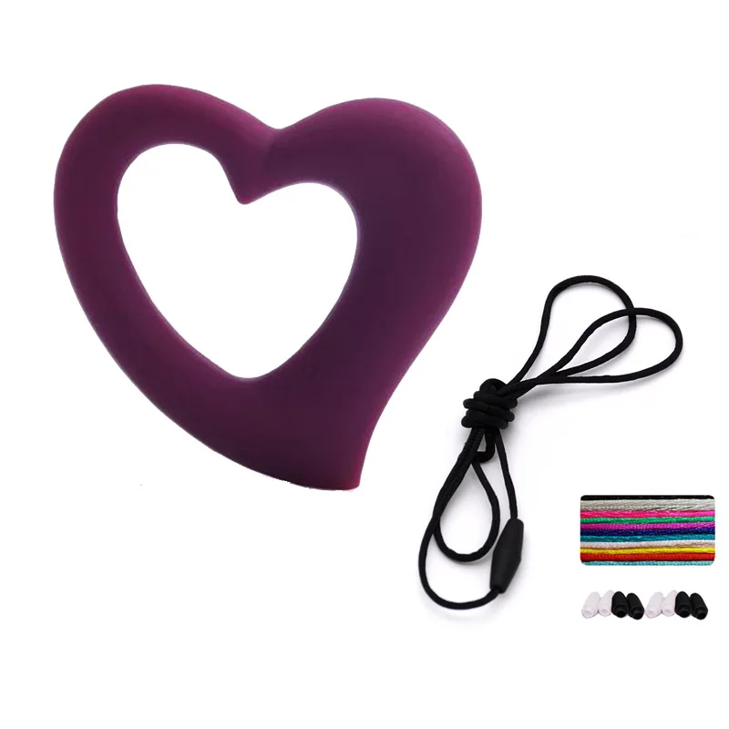 1PCS Safe Silicone Heart Shaped Teether Baby Teether Molar Toy Baby Bite Music Molar Rod Chew Necklace Toy Wholesale
1PCS Safe Silicone Heart Shaped Teether Baby Teether Molar Toy Baby Bite Music Molar Rod Chew Necklace Toy Wholesale
