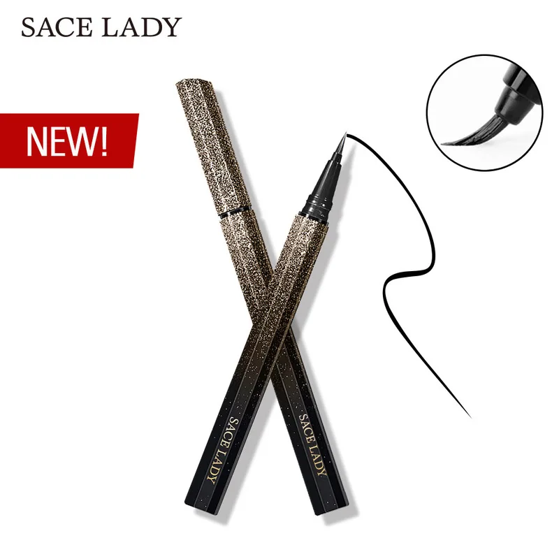 SACE LADY Black Liquid Waterproof Eyeliner Pencil Smudge-Proof Cosmetic Quick Dry Long Lasting Eye liner Matte Beauty Makeup
SACE LADY Black Liquid Waterproof Eyeliner Pencil Smudge-Proof Cosmetic Quick Dry Long Lasting Eye liner Matte Beauty Makeup