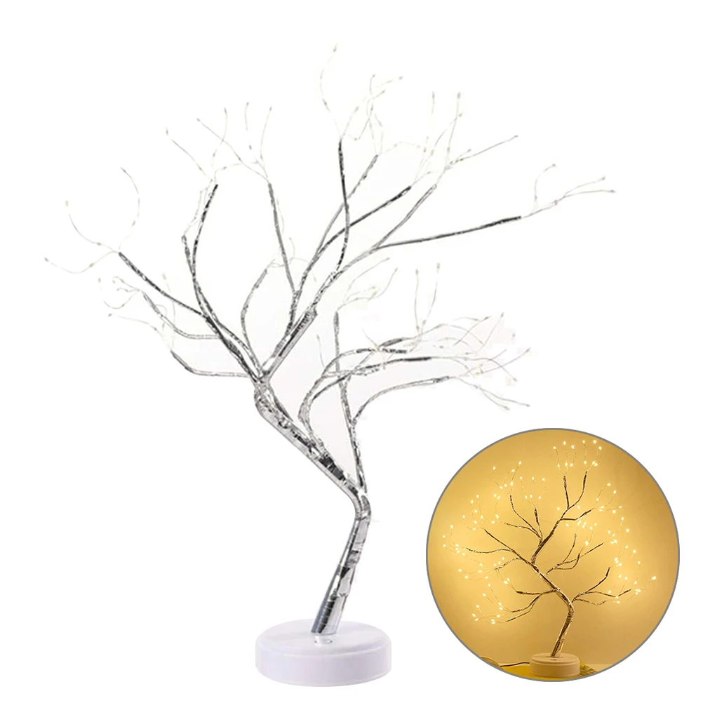 108 LEDS Gypsophila Night Light Pearl Bonsai Table PC Touch Tree Light Indoor Bonsai Tree Lamp Wedding Bedroom Valentine's Day
108 LEDS Gypsophila Night Light Pearl Bonsai Table PC Touch Tree Light Indoor Bonsai Tree Lamp Wedding Bedroom Valentine's Day
