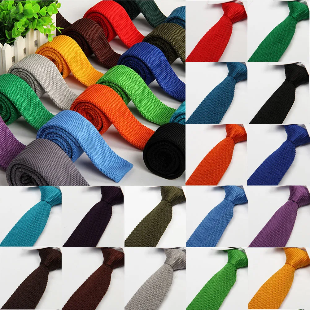 1 Pcs New Fashion Men's Colourful Tie Knit Knitted Ties Necktie Solid Color Narrow Slim Skinny Woven Plain Tie Narrow Neckties
1 Pcs New Fashion Men's Colourful Tie Knit Knitted Ties Necktie Solid Color Narrow Slim Skinny Woven Plain Tie Narrow Neckties