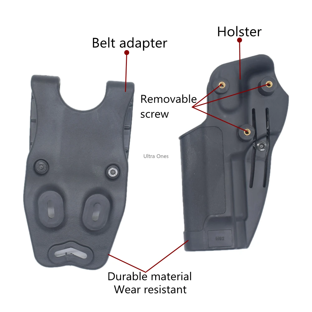 Left Right Hand Tactical Hunting Gun Holster for Beretta M9 M92 Military Handgun Holster Army Combat Pistol Case with Mag Pouch
Left Right Hand Tactical Hunting Gun Holster for Beretta M9 M92 Military Handgun Holster Army Combat Pistol Case with Mag Pouch