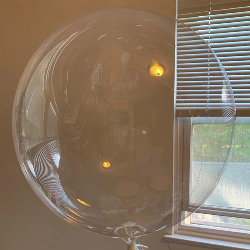 5pcs 18''20''24''36'' Transparent Globes Clear Balloon Helium Inflatable Bobo Balloons Wedding Birthday Baby Shower Decoration
5pcs 18''20''24''36'' Transparent Globes Clear Balloon Helium Inflatable Bobo Balloons Wedding Birthday Baby Shower Decoration