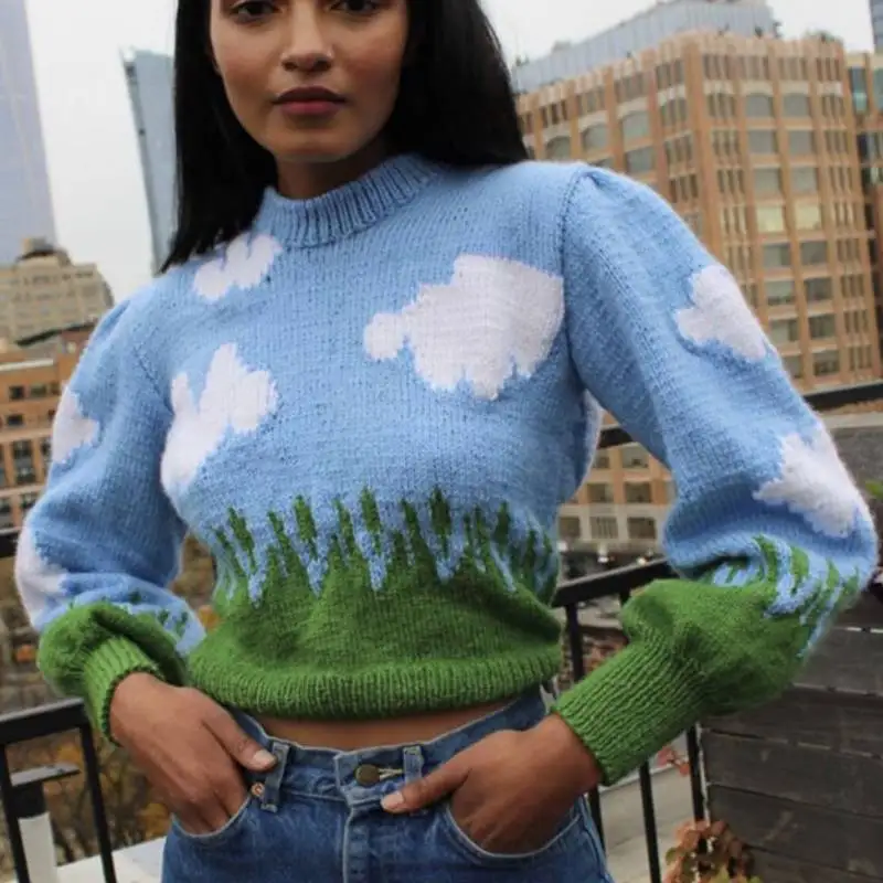 One-Piece Fashion Printing O-Neck Sweater Women'S Sweater Pullover Harajuku Loose Streetwear Women'S Jumper Sweater Sweater Coat
One-Piece Fashion Printing O-Neck Sweater Women'S Sweater Pullover Harajuku Loose Streetwear Women'S Jumper Sweater Sweater Coat