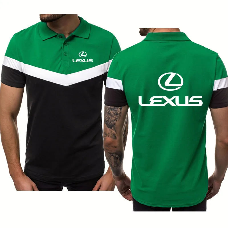2021 Summer Men's tops Lexus Car Logo Printed Fashion casual Comfortable Splicing High Quality Cotton Men's polo shirt 
2021 Summer Men's tops Lexus Car Logo Printed Fashion casual Comfortable Splicing High Quality Cotton Men's polo shirt