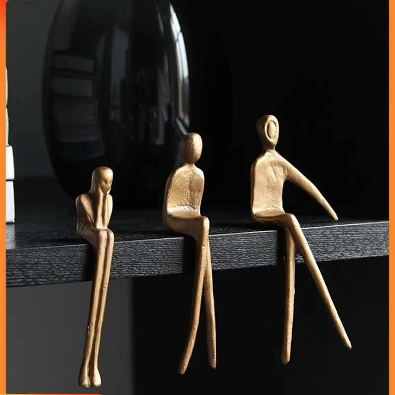 WU CHEN LONG Nordic Creative Iron Character Art Sculpture Abstract Figure Statue Iron Crafts Modern Decorations For Home R3518
WU CHEN LONG Nordic Creative Iron Character Art Sculpture Abstract Figure Statue Iron Crafts Modern Decorations For Home R3518