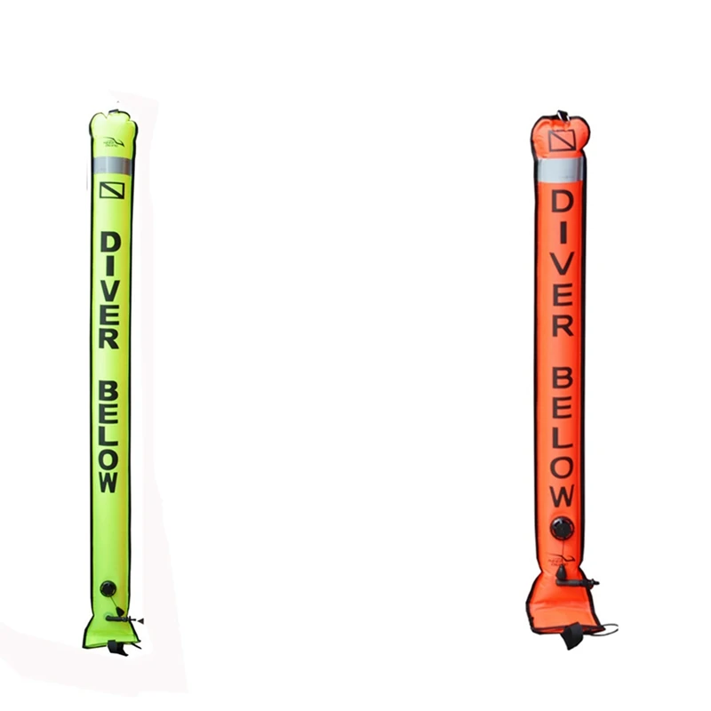 2x KEEP DIVING 1.5M Scuba Diving Inflatable Safety Sausage Signal Tube Surface Buoy (SMB) Green 1.5M & Orange 1.2M
2x KEEP DIVING 1.5M Scuba Diving Inflatable Safety Sausage Signal Tube Surface Buoy (SMB) Green 1.5M & Orange 1.2M