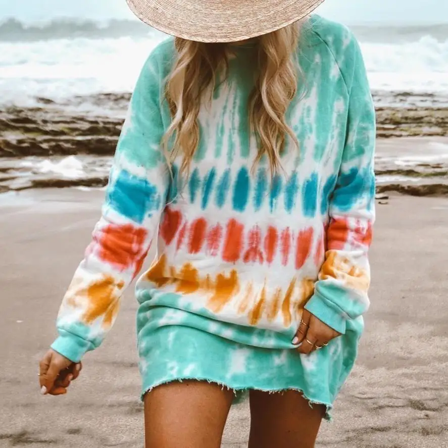 Kalenmos Printed Long Top Round Neck Regular Sleeve Pullover Casual Style Home Top Streetwear elegant vestidos Spring 2021
Kalenmos Printed Long Top Round Neck Regular Sleeve Pullover Casual Style Home Top Streetwear elegant vestidos Spring 2021