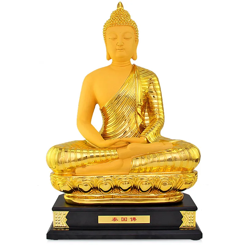 Sakyamuni Buddha Buddha like the golden statue to protect the Buddhist products of Thai Buddhism crafts
Sakyamuni Buddha Buddha like the golden statue to protect the Buddhist products of Thai Buddhism crafts