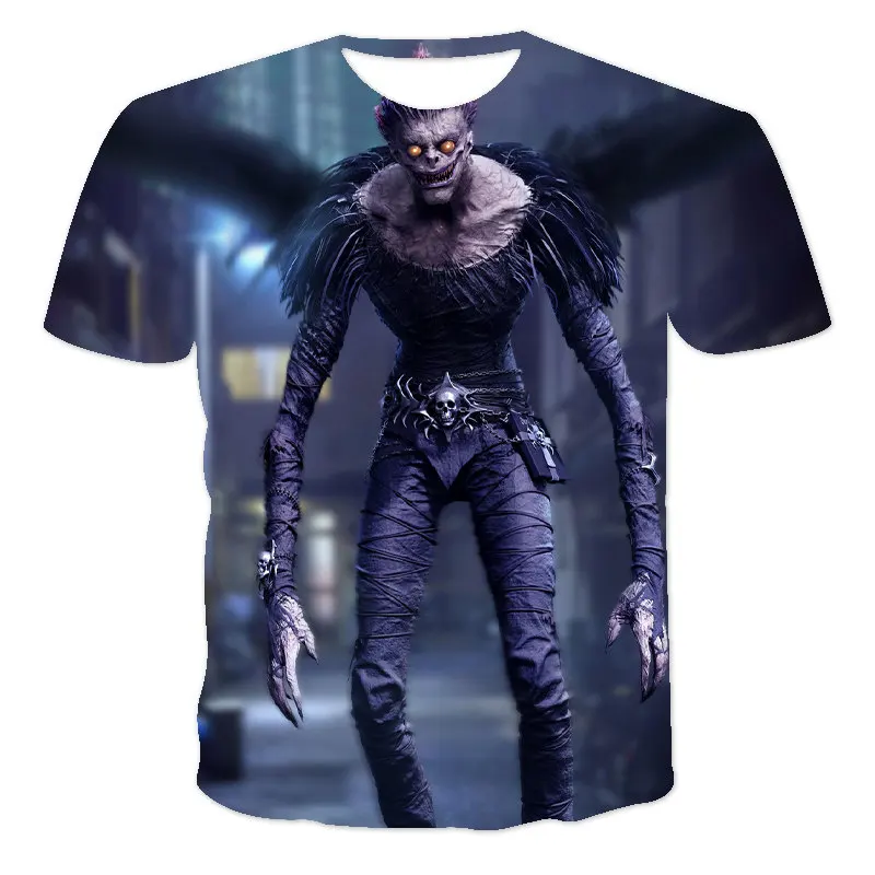 Notes anime 2021spring and summer new boys and girls 3Dpattern short-sleeved T-shirt O-neck teenager hip-hop anime cartoon4T-14T
Notes anime 2021spring and summer new boys and girls 3Dpattern short-sleeved T-shirt O-neck teenager hip-hop anime cartoon4T-14T