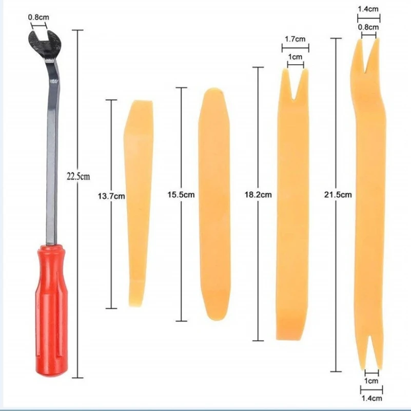 Auto Door Clip Panel Trim Removal Tool Kits Navigation Disassembly Seesaw Car Interior Plastic Seesaw Conversion Tool
Auto Door Clip Panel Trim Removal Tool Kits Navigation Disassembly Seesaw Car Interior Plastic Seesaw Conversion Tool
