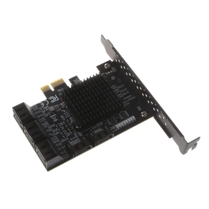 9215+575 Chip 8 Ports SATA 3.0 to PCIe Expansion Card PCI Express SATA Adapter Converter with Bracket Driver for HDD
9215+575 Chip 8 Ports SATA 3.0 to PCIe Expansion Card PCI Express SATA Adapter Converter with Bracket Driver for HDD