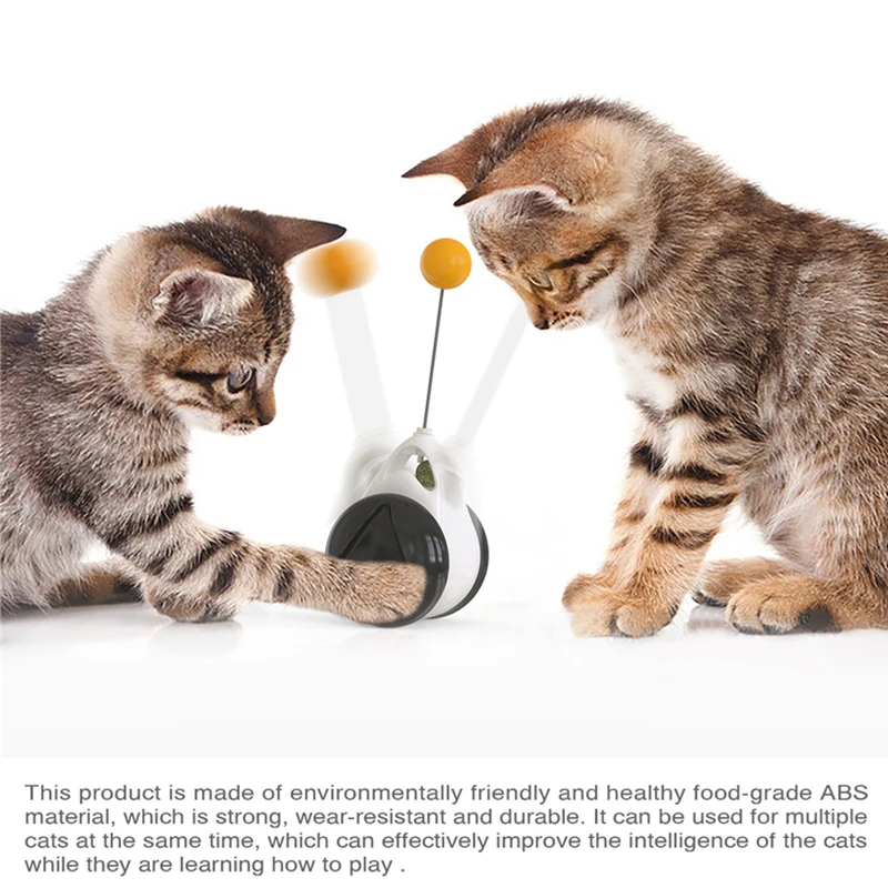 Intelligent Automatic Cat Toy Tumbler Swing Rotating Mode Balance Car Cat Chasing toy With Catnip Funny Chaser Pet Products 
Intelligent Automatic Cat Toy Tumbler Swing Rotating Mode Balance Car Cat Chasing toy With Catnip Funny Chaser Pet Products