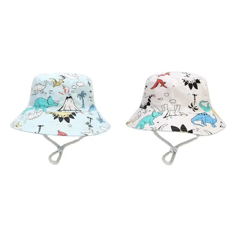 Spring Autumn Thin Cartoon Dinosaur Print Baby Bucket Hat Cotton Fisherman Hats Kids Summer Toddler Boys Girls Panama Sun Cap
Spring Autumn Thin Cartoon Dinosaur Print Baby Bucket Hat Cotton Fisherman Hats Kids Summer Toddler Boys Girls Panama Sun Cap
