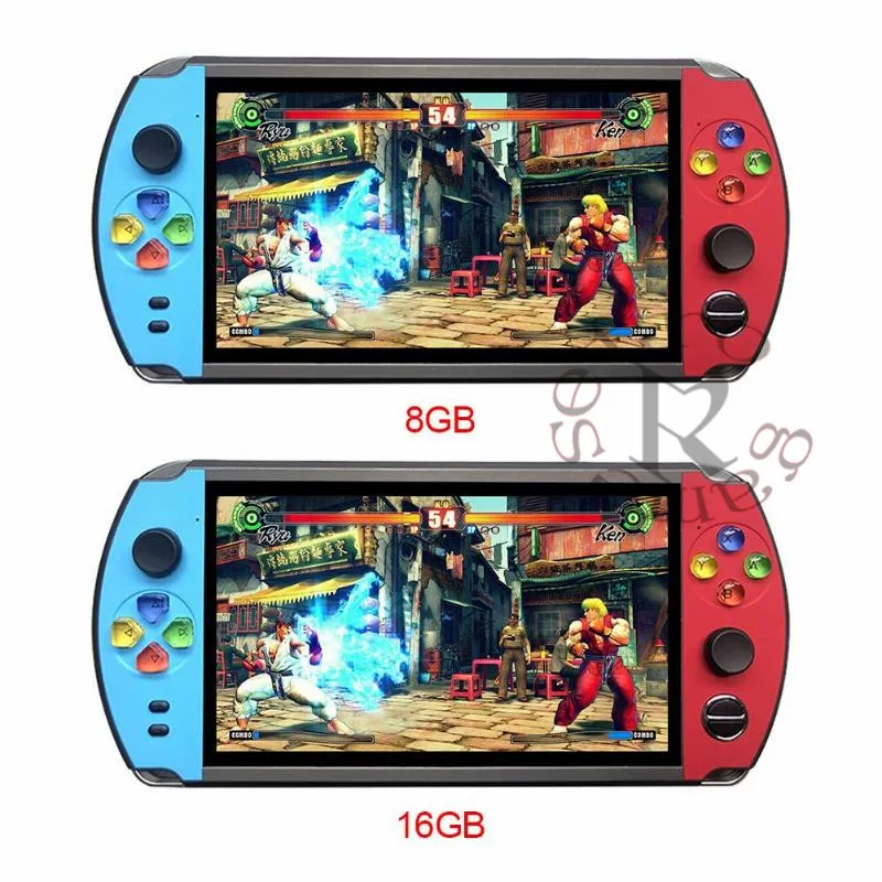 POWKIDDY x19 прочная игровая консоль деликатный дизайн X19 7 0 дюймов ретро ручная для FC