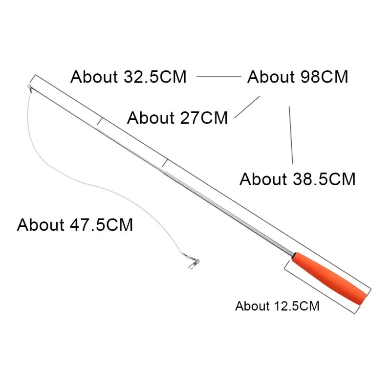 Cat Entertainment Toy With 5 Replacement Head Three-section Telescopic Wand Cat Toys Simulation Fishing Rod Funny Cat Stick Toy 
Cat Entertainment Toy With 5 Replacement Head Three-section Telescopic Wand Cat Toys Simulation Fishing Rod Funny Cat Stick Toy