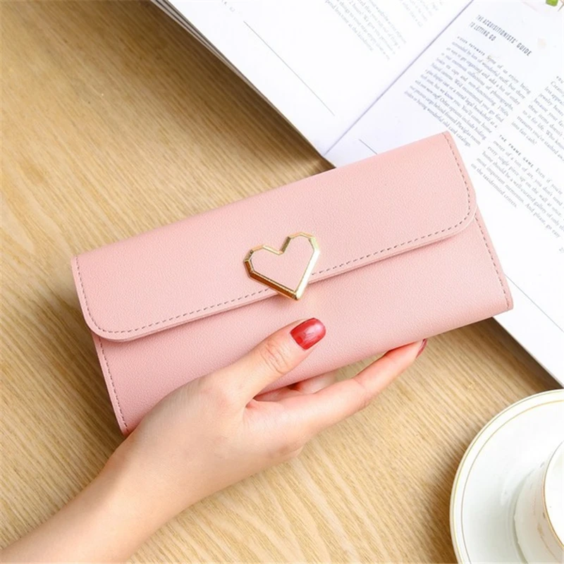 New Women Long Wallets Luxury Love Heart Purses For Ladies Girl Money Pocket Card Holder Female Clutch Bag
New Women Long Wallets Luxury Love Heart Purses For Ladies Girl Money Pocket Card Holder Female Clutch Bag
