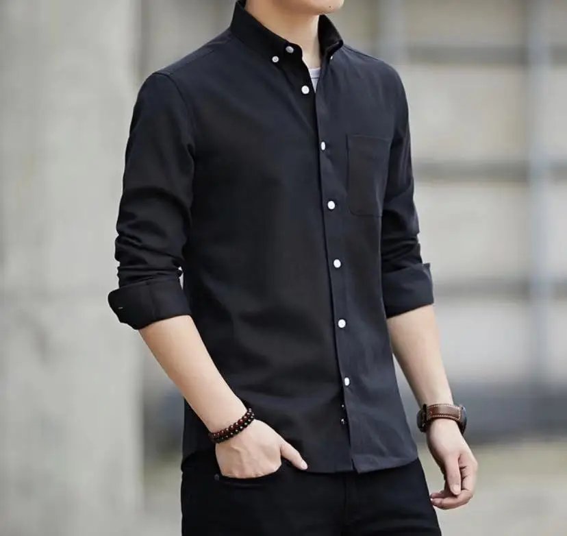 Ropa De Hombre 2020 New Hot Spring Autumn Long-sleeved Shirt Male Oxford Spinning Casual Young Slim Chemise Homme
Ropa De Hombre 2020 New Hot Spring Autumn Long-sleeved Shirt Male Oxford Spinning Casual Young Slim Chemise Homme