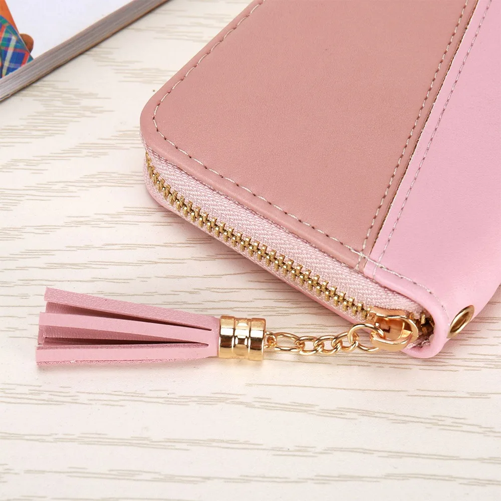 Geometric Luxury Brand Leather Women Wallets Long Zipper Coin Purses Tassel Design Clutch Wallet Female Money Credit Card Holder
Geometric Luxury Brand Leather Women Wallets Long Zipper Coin Purses Tassel Design Clutch Wallet Female Money Credit Card Holder