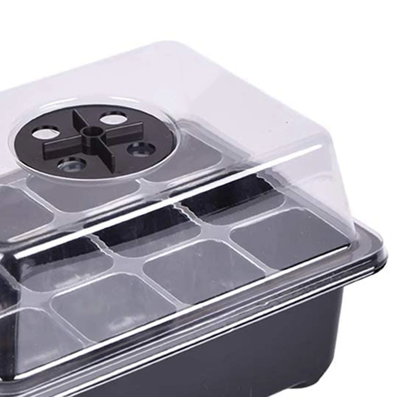 Starter Tray Kit Humidity Adjustable Plant Starter Kit with Dome and Base Greenhouse Grow Trays Mini Propagator
Starter Tray Kit Humidity Adjustable Plant Starter Kit with Dome and Base Greenhouse Grow Trays Mini Propagator