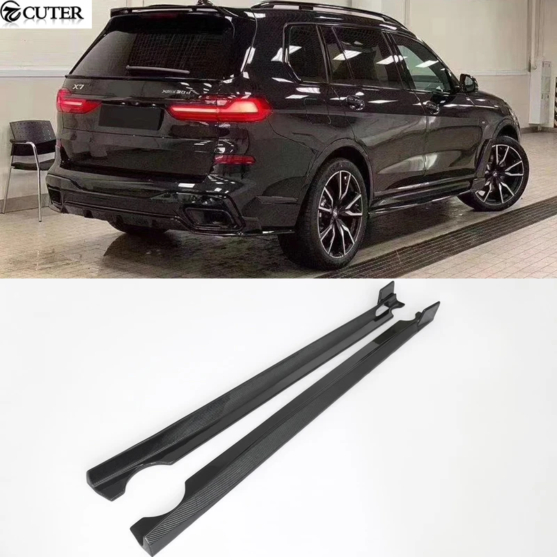 Newest G07 X7 Carbon Fiber Side Skirts for BMW G07 X7 Car Body Kit 2021
Newest G07 X7 Carbon Fiber Side Skirts for BMW G07 X7 Car Body Kit 2021