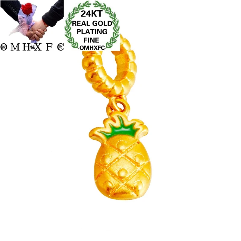 Ювелирные изделия OMHXFC оптом PN397 Европейская мода изящная женская драгоценность подарок на день рождения свадебный подарок Подвеска из золота 24KT с ананасом
Ювелирные изделия OMHXFC оптом PN397 Европейская мода изящная женская драгоценность подарок на день рождения свадебный подарок Подвеска из золота 24KT с ананасом